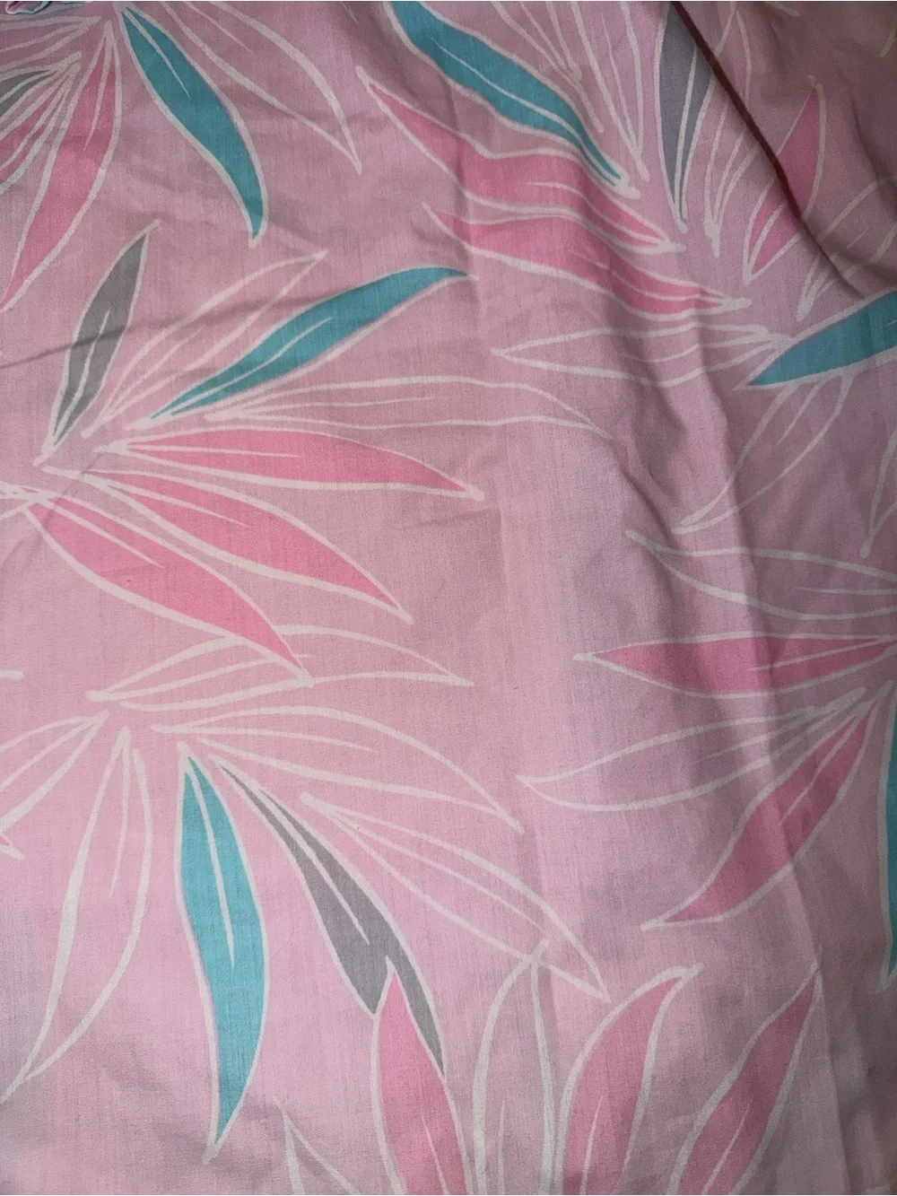 Vintage 1980s Girls Pink Hawaiian Floral Prairie Maxi Dress Approx Size 6
